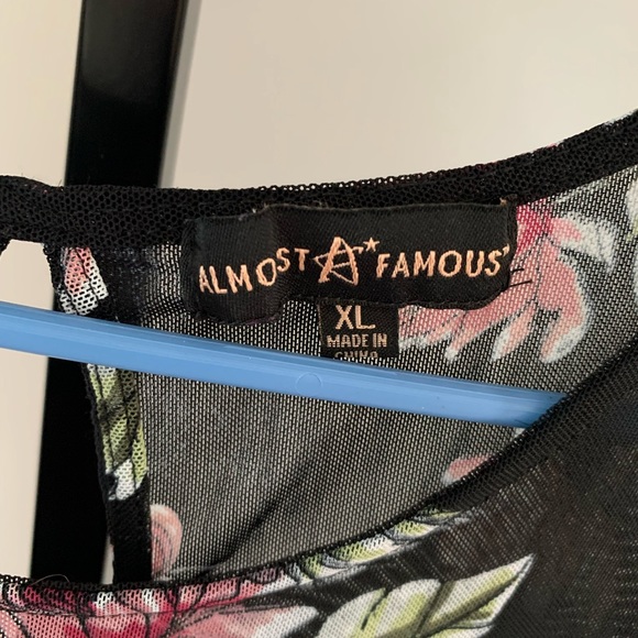 Almost Famous Sheer Top - Picture 6 of 14
